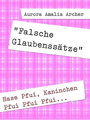 cover image of "Falsche Glaubenssätze"